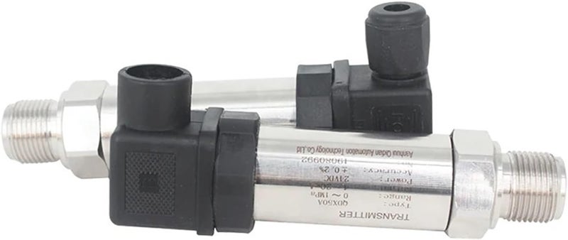 Hirsmann Pressure Transmitter 10 bar High Accuracy Pneumatic NPT 1/4 Water Pressure Sensor for Tank 0-10v Output -0.1-0-100Mpa 1PCS(4-20mA Out,0-6Mpa) - Image 1
