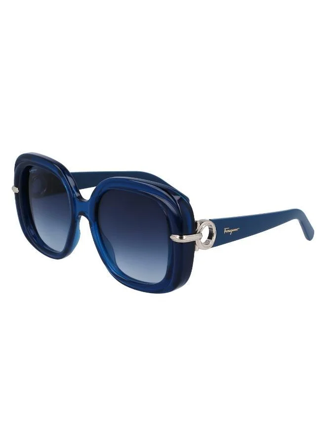 FERRAGAMO Square Oversized Sunglasses