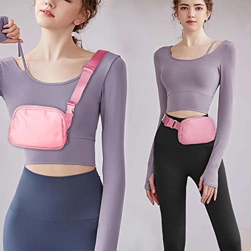 Amazerbst Fanny Pack, Everywhere Belt Bag,40 Inch Adjustable Strap for Women and Men,Waterproof - Image 3