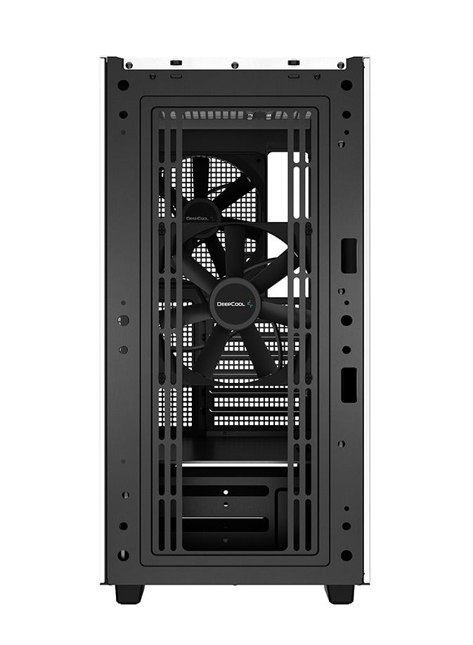 DEEPCOOL CK500 WH Mid-Tower ATX Case, Tempered Glass Side Panel, 2×140mm Fans Included, Supports E-ATX/ATX/mATX/ITX, Front USB-C 3.1 Gen1, 360mm Radiator Support, 380mm GPU Clearance, Tool-Free 3.5” HDD + 2.5” SSD Bays, Anti-Sag GPU Bracket, Magnetic Dust Filters, White | R-CK500-WHNNE2-G-1  - Image 5