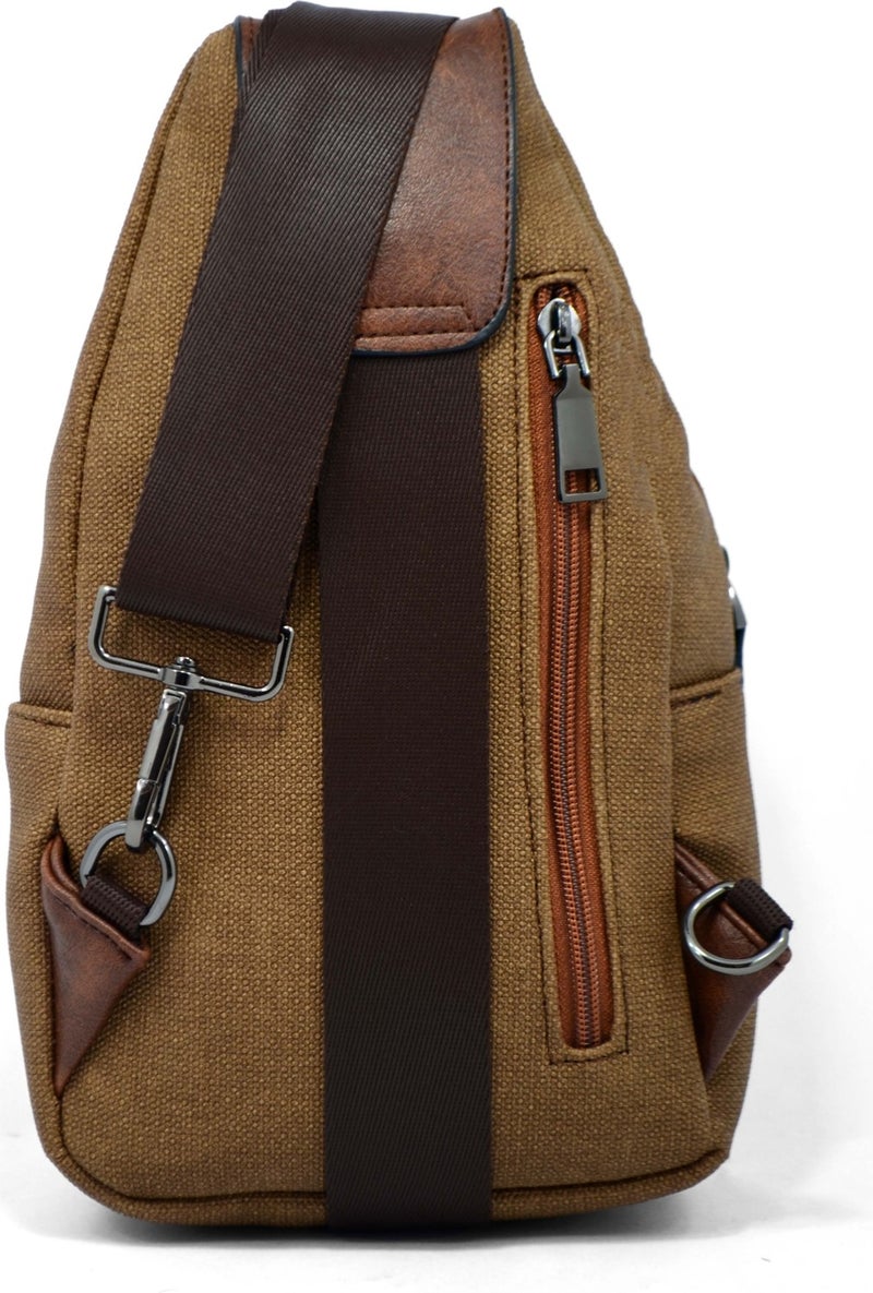 EN Deri EN Leather Phone Wallet Compartment Headphone Output Crossbody Chest and Shoulder Bag  - Image 4