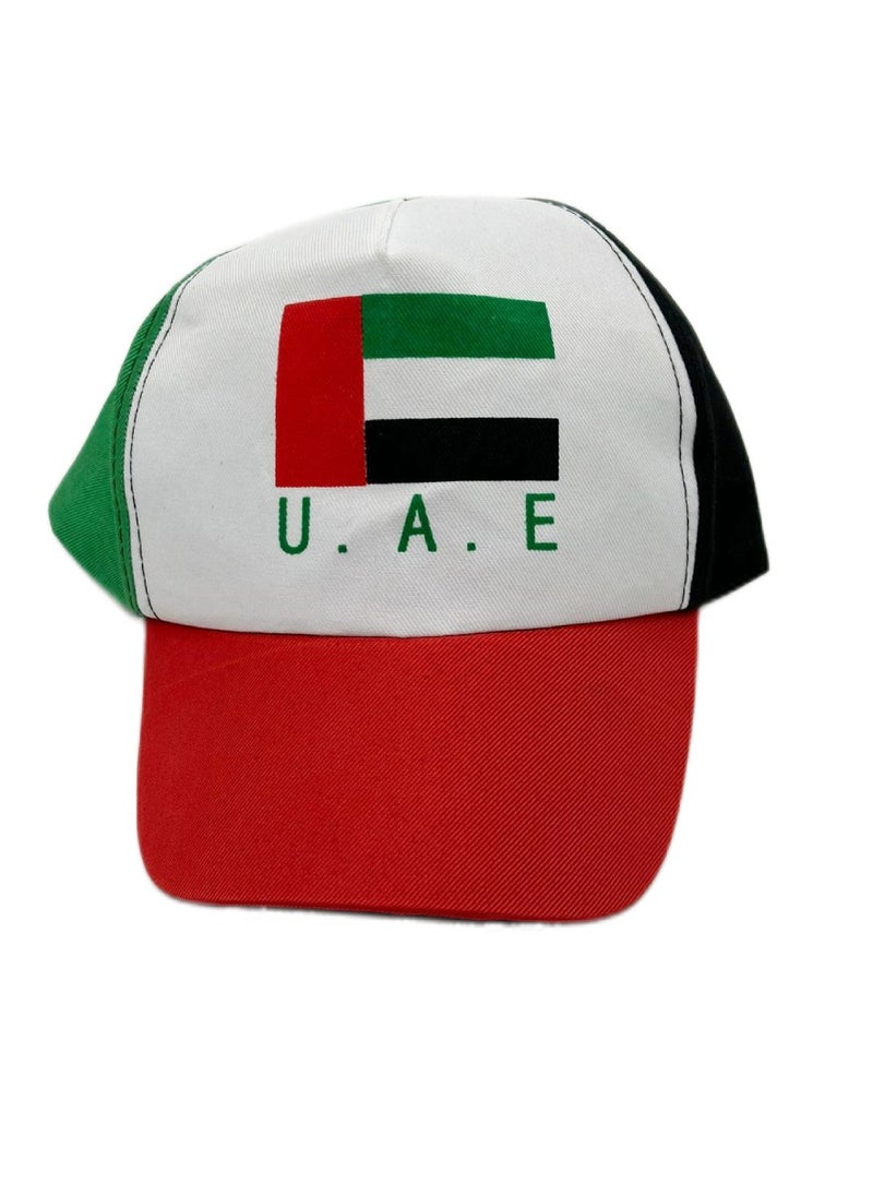 Yuwell - UAE Cap For Celebrating National Day UAE Flag Logo Design Cap For Men And Women - Image 1