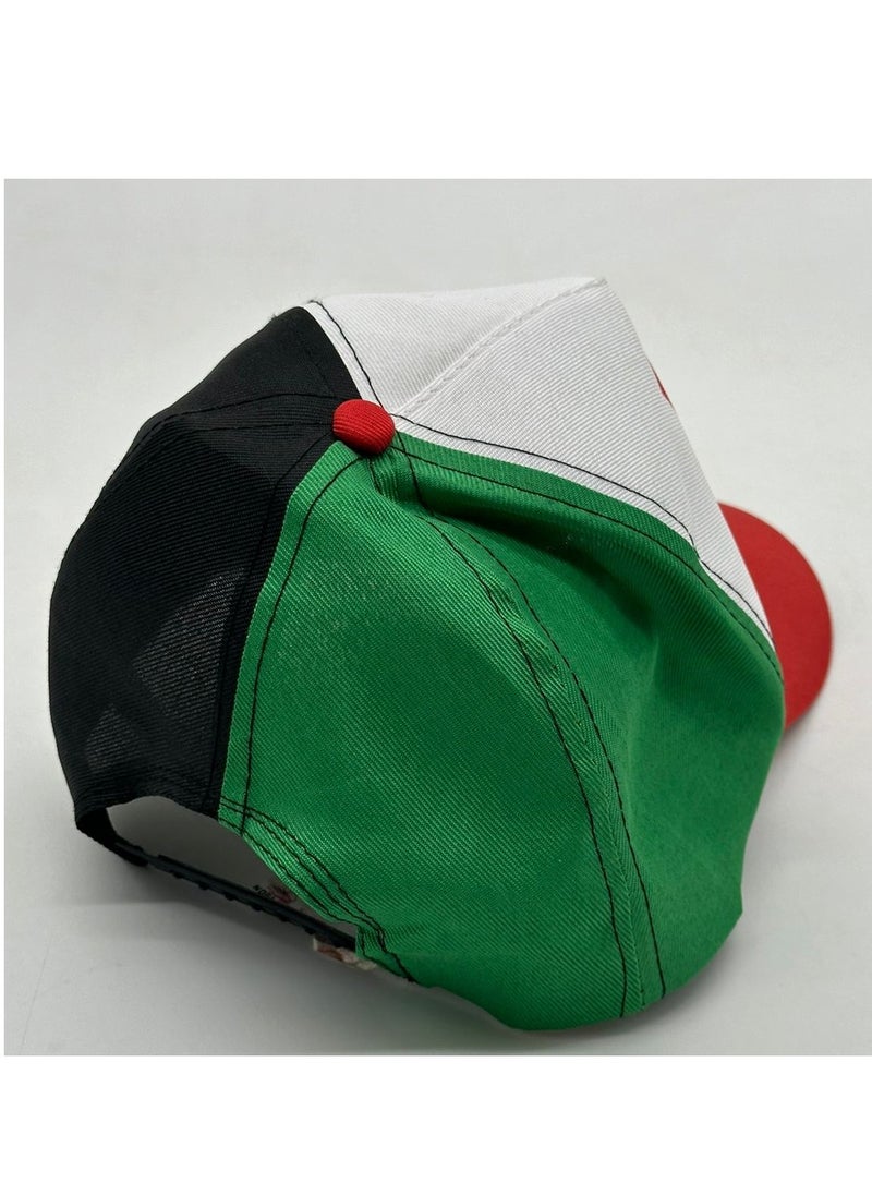 Yuwell - UAE Cap For Celebrating National Day UAE Flag Logo Design Cap For Men And Women - Image 1