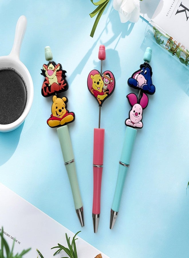 Hedbitoyo Cartoon Christmas Focal Silicone Beads, Cute Beads for DIY Crafts Jewelry Necklaces Bracelets Keychain Pen Making (F) - Image 2