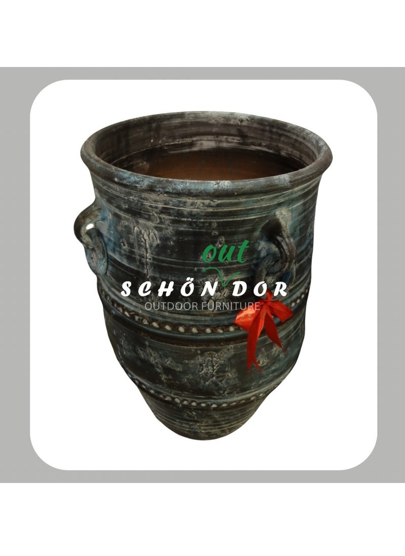 Schondor Furniture Vase Blue| Big | Flower Pot | 47x68cm | Home Decor 