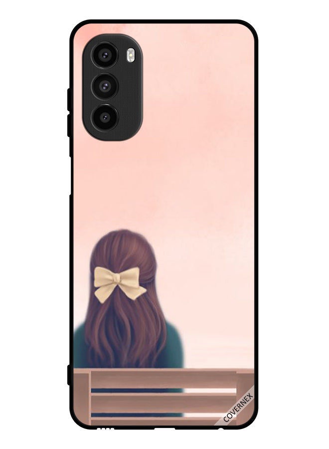 Covernex Protective Case Cover For Motorola Moto G82 Alone Cute Girl - Image 1