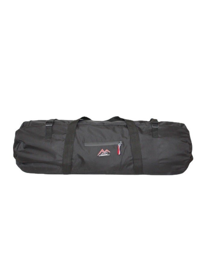 Outdoor Camping Storage Bag Travel Sleeping Bag Tent Equipment Bag Storage Bag Back Camel Pack Bag Checked Waterproof Luggage Bag-Color:Black-Capacity:L 90*30*30 - Image 5