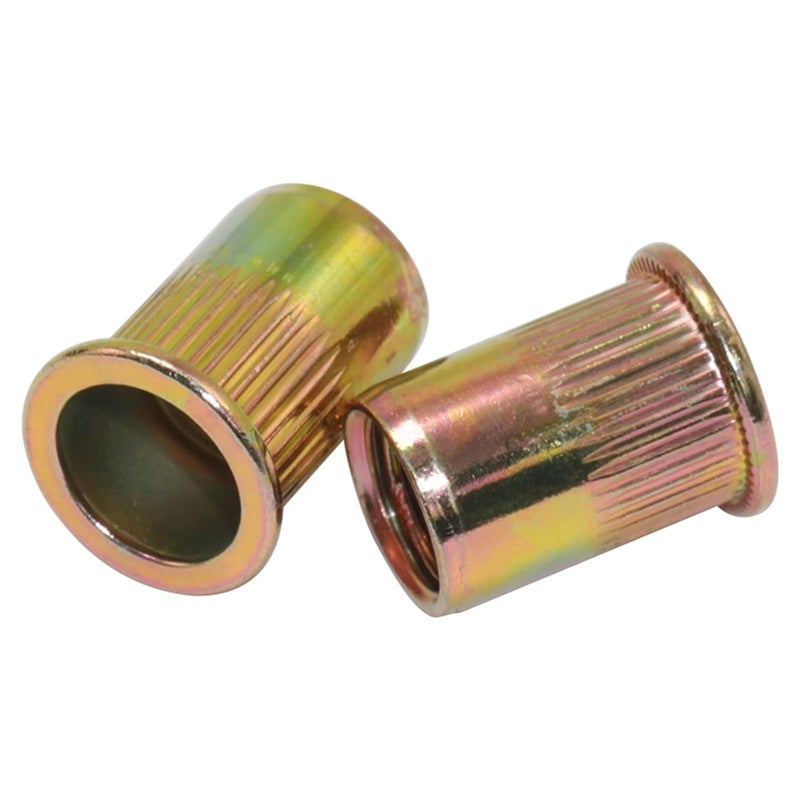300pcs Rivet Nuts Threaded Rivets Insert Sleeve Nut M3 M4 M5 M6 M8 M10 M12 Zinc Plated Carbon Steel Rivnut with Box - Image 3
