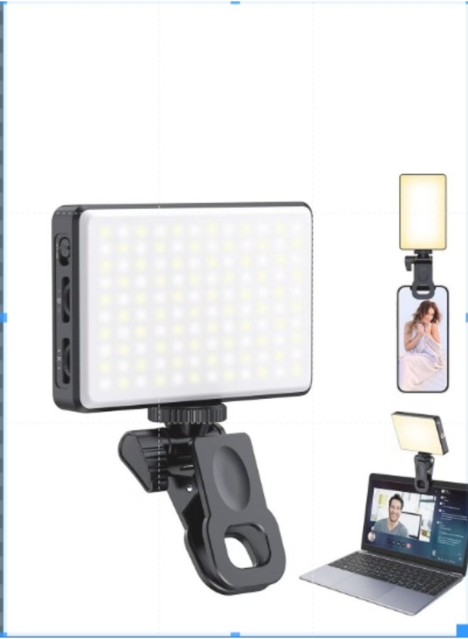 أنمي 120 LED ضوء الهاتف، ضوء سيلفي، تعديل 3 أوضاع الضوء، للهاتف، الكاميرا، الكمبيوتر المحمول، آيباد