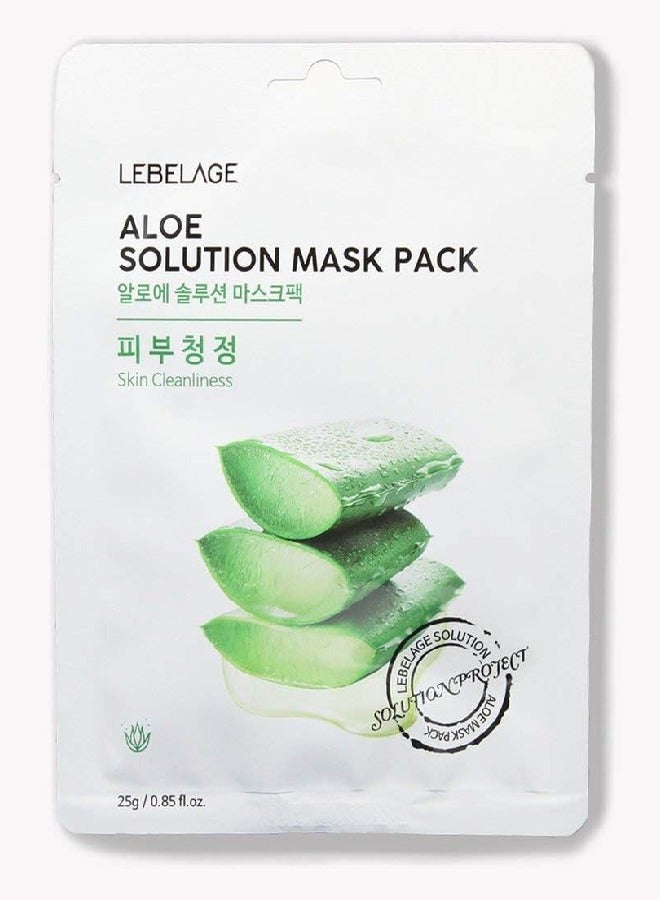 Lebelage عبوة قناع حل الصبار 25 مل عبوة من 2 - Image 1