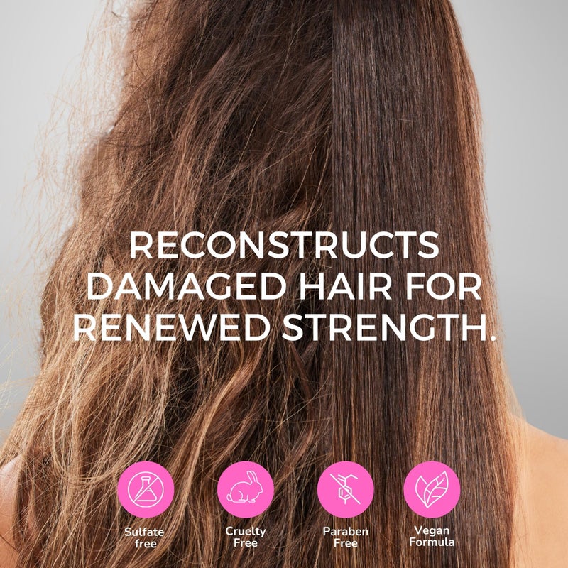 Kerazon Professional علاج كيرازون المكثف للشعر البرازيلي BTX لتنعيم الشعر 8 أونصات 236 مل لجميع أنواع الشعر، قناع شعر مفعل حرارياً للشعر التالف والتحكم في الحجم الدائم والتجاعيد - Image 5