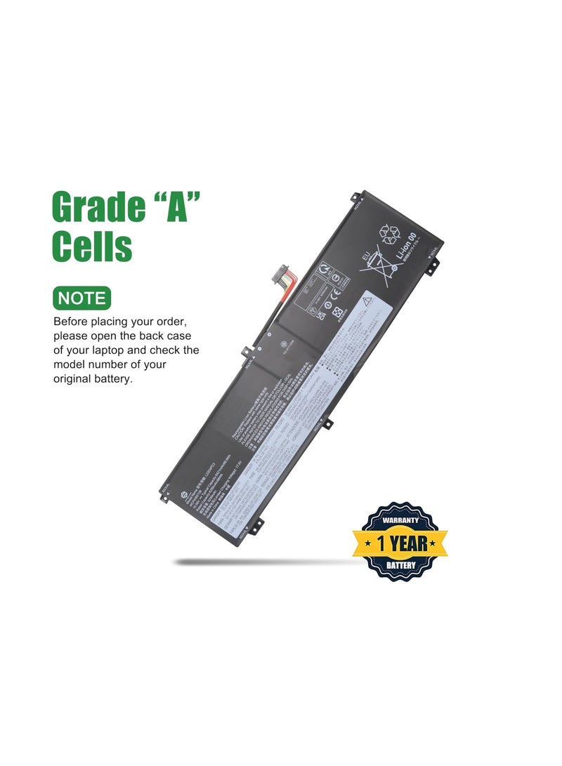 Terabyte L22D4PC3 Laptop Battery for Lenovo Legion S7 16IRH8 16APH8 Legion 9 16IRX8 16IRX9 Series SB11K39159 5B11K39160 SB11N45992 5B11N45966 L22M4PC3 SB11K39156 L22C4PC3 15.56V 99.9Wh - Image 4