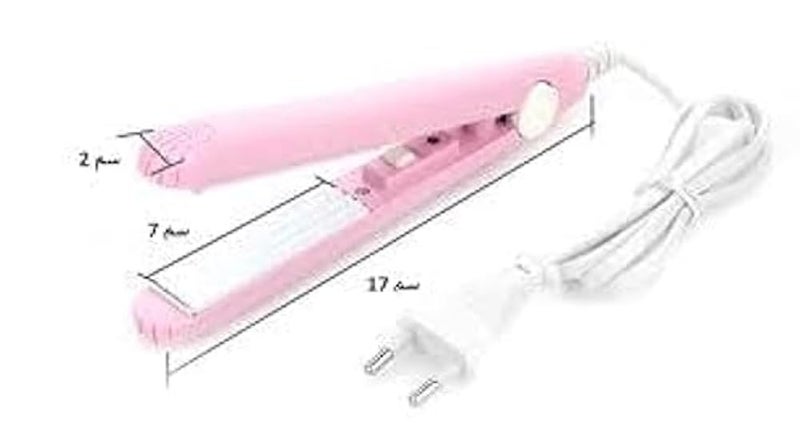 The Mini Ceramic Glaze Coating Hair Straightener (Multicolor) - Image 4
