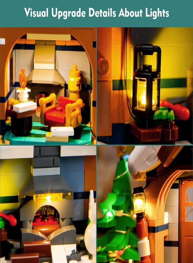 LocoLee Light Compatible with Lego Santa's Post Office, Lighting Set Accessories Compatible with Lego 10339, No Models Only Light (Upgraded Version) - Image 5