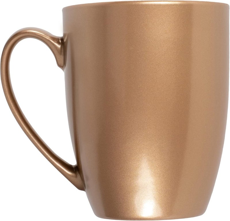 Elanze Designs For Peeps Sake Spring Chick Chicken Farm Love Laser Engraved 10 Ounce Glossy Ceramic Classic Coffee Mug Hot Cold Beverage Cup Kitchen Drinkware Metallic Bronze - Image 2