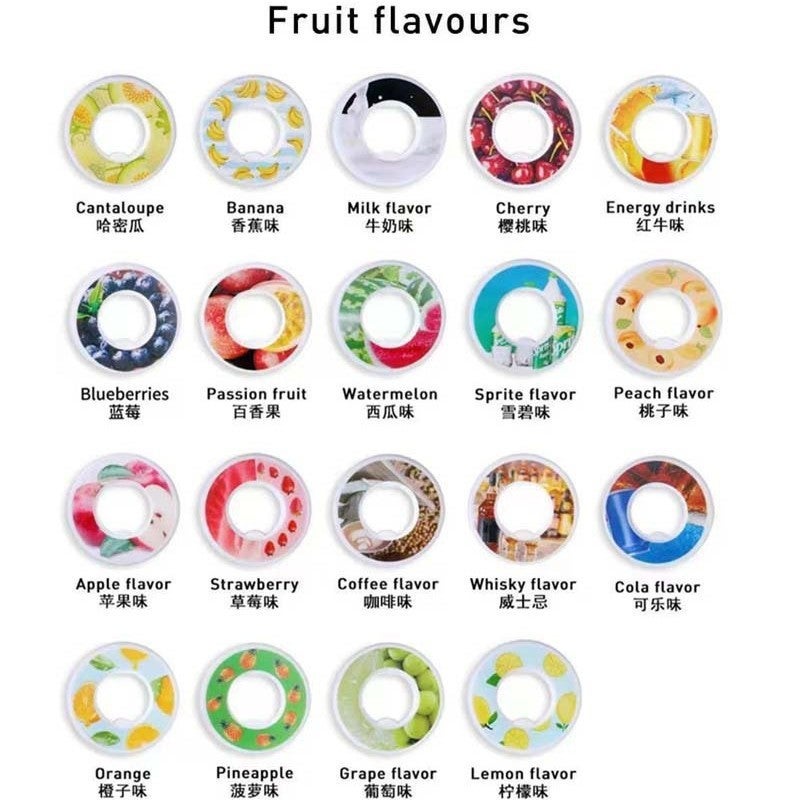 0 Sugar 0 Card Flavor Ring Flavor Ring Flavor Adjustment Drinking Water Artifact Flavor Pod Flavor Fruit Flavor Ring Spot - Image 5