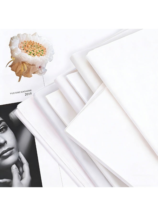 38pcs Flower Wrapping Paper，Gift Floral Bouquet Wrapping Tissue Paper，Creative Flower Decoration Material， For Wedding Birthday Gift DIY - Image 1