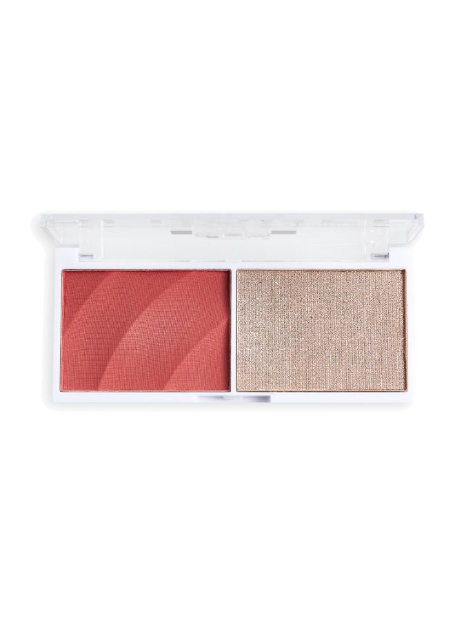 REVOLUTION Revolution Relove Colour Play Blushed Duo Cute Single  - Image 3