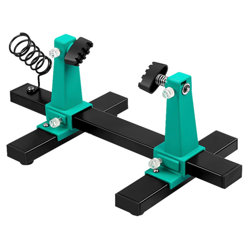 Circuit Board Maintenance Holder 360° Rotation Adjustable Opening - Firm Non-Damaging Clamping Circuit Board Repairing Fixture for Electronic Maintenance Professionals - Image 1