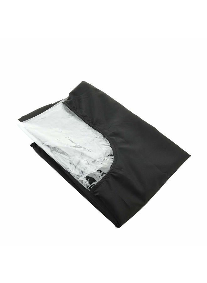 CM Barber Cape with Clear Window Salon Cape Hair Cutting Cover Hair Drape Waterproof Haircut Apron with Buckle for Barber Shop Salon Stylists Home DIY Hairdressing - Image 3