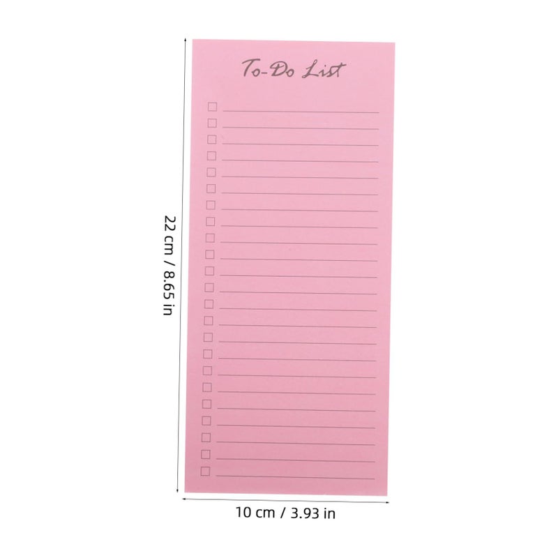 10 Sticky Task Tracker Notepads Daily Planner for Smooth Writing Portable Office Supplies - Image 3