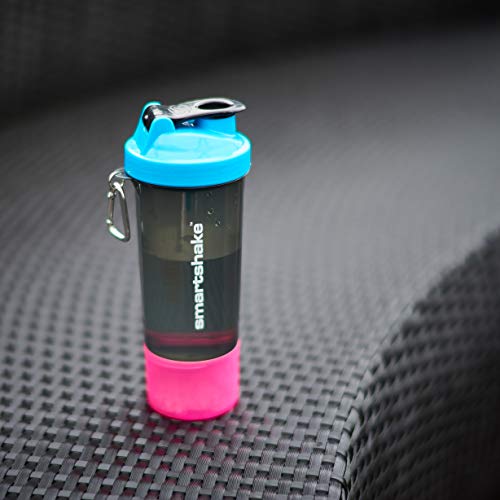 Smartshake Slim Shaker Cup - 500 ml (Neon Blue) - Image 4