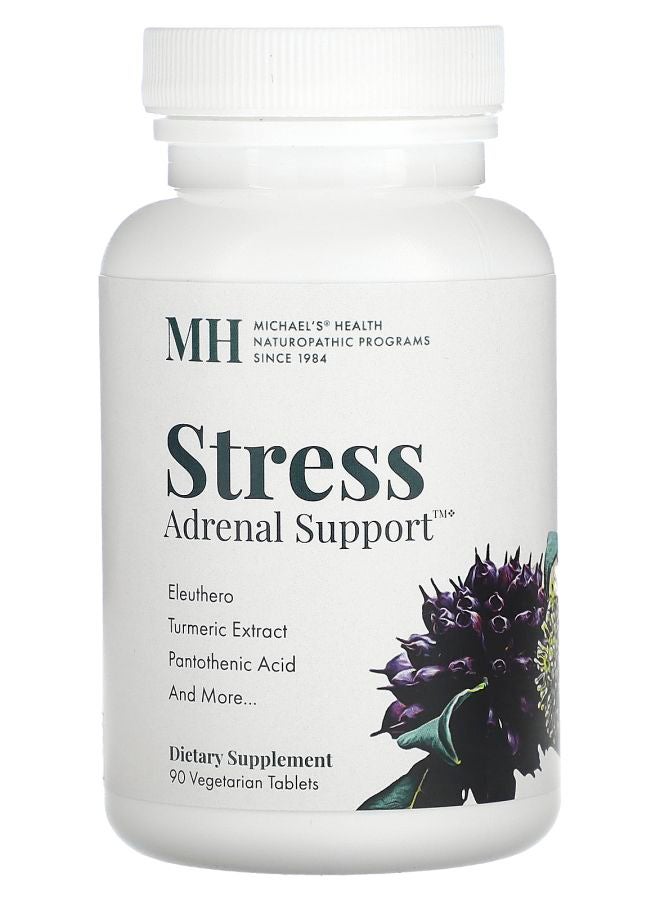 Michael's Naturopathic Stress Adrenal Support 90 Vegetarian Tablets - Image 1