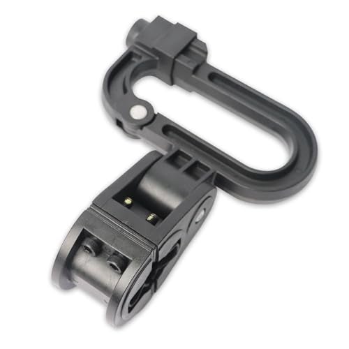 TVS Helmet Lock for Bike, Bike Riding Accessories, Anti-Theft Helmet Safety Lock, Motorcycle Accessories - Black - Image 1