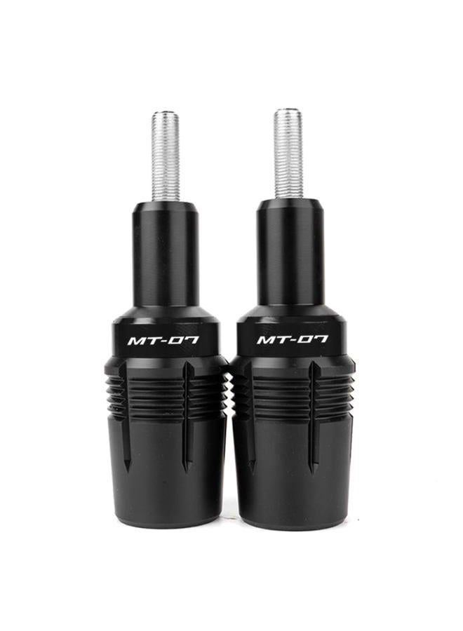 MOWOK Fit for YAMAHA MT-07 fz07 MT07 Tracer 2014-2021 2022 2023 2024 Motorcycle Accessories Frame Sliders Crash Protector Engine Guard Falling Protection Pad (Black) - Image 1