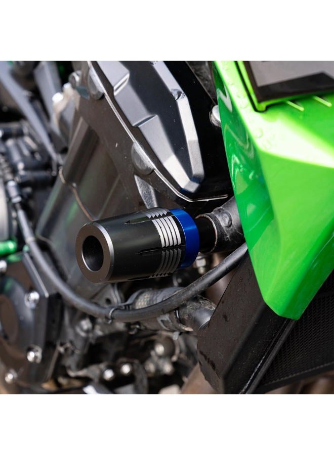 MOWOK Fit for YAMAHA MT-07 fz07 MT07 Tracer 2014-2021 2022 2023 2024 Motorcycle Accessories Frame Sliders Crash Protector Engine Guard Falling Protection Pad (Black) - Image 4