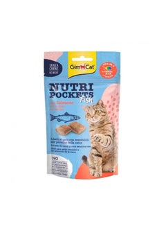 GimCat GimCat Nutri Pockets Fish and Salmon Cats Treat - 60 g 