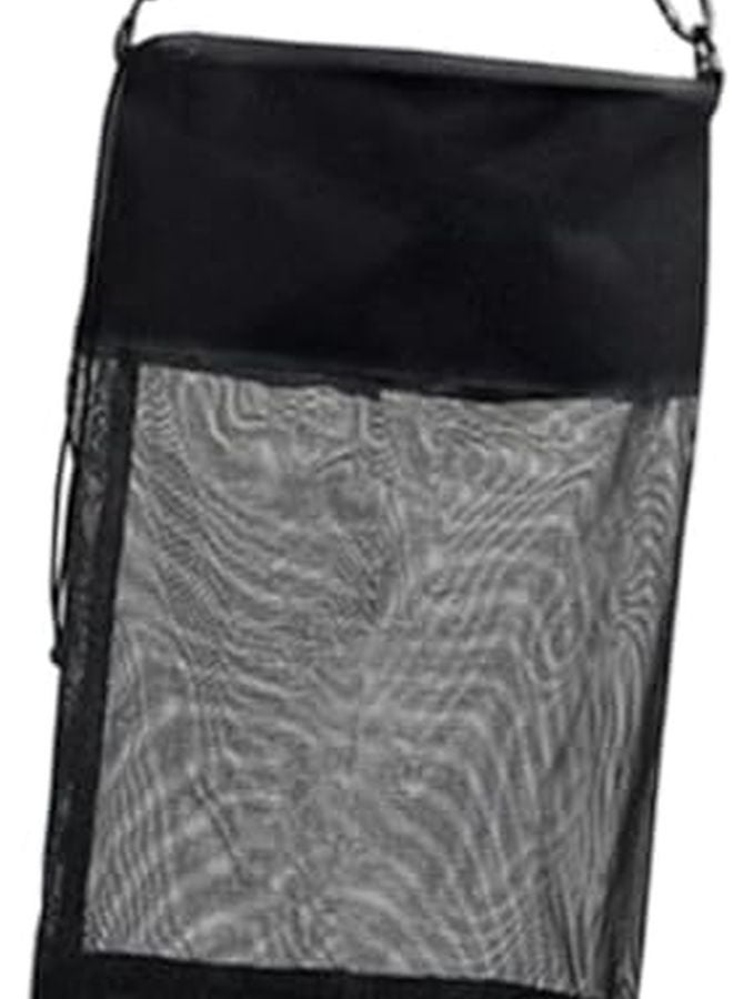 Reusable Waterproof Camping Trash Bag Portable Waste Pouch Washable Black - Image 1