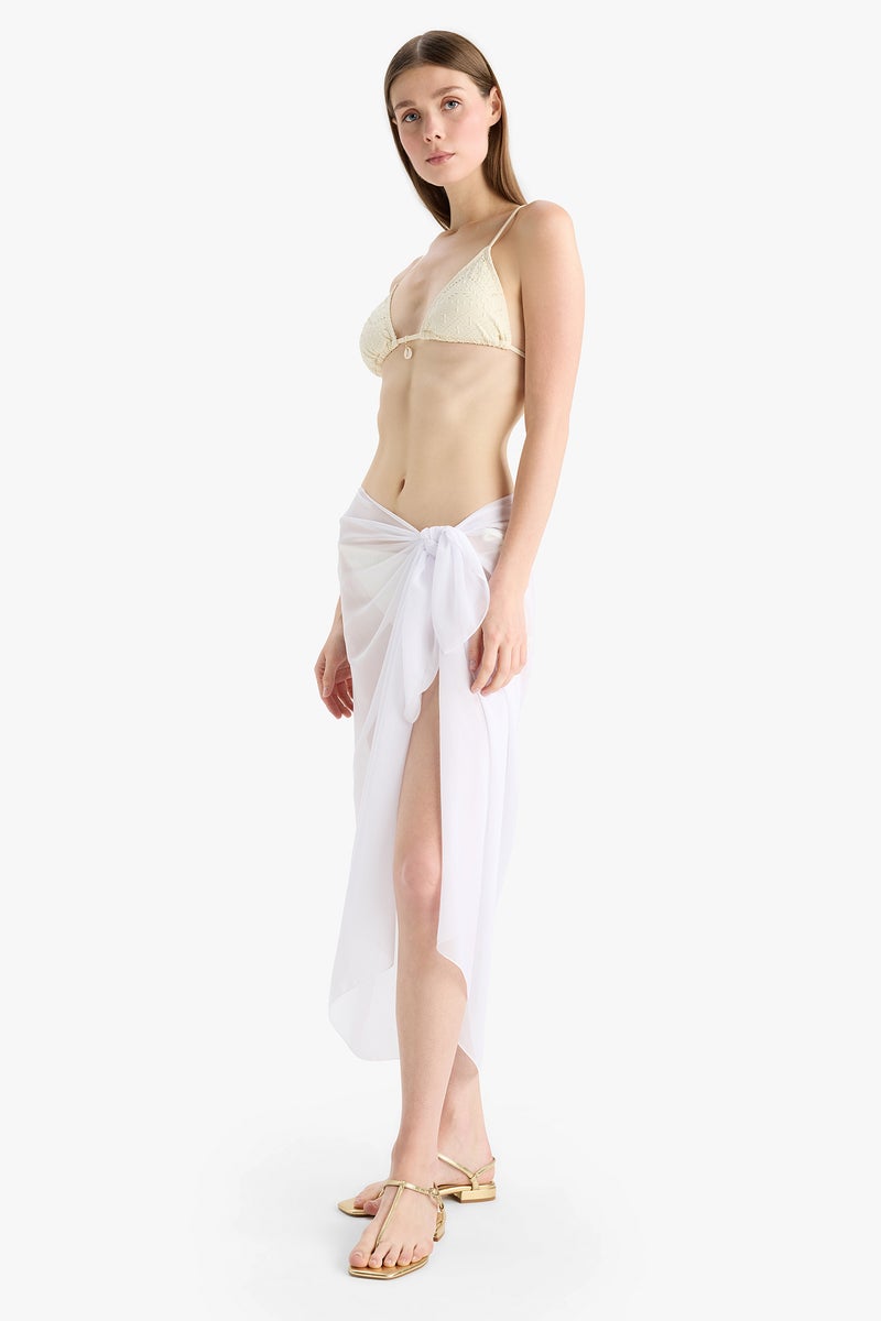 DeFacto White Woman Kimono Casual - Image 4