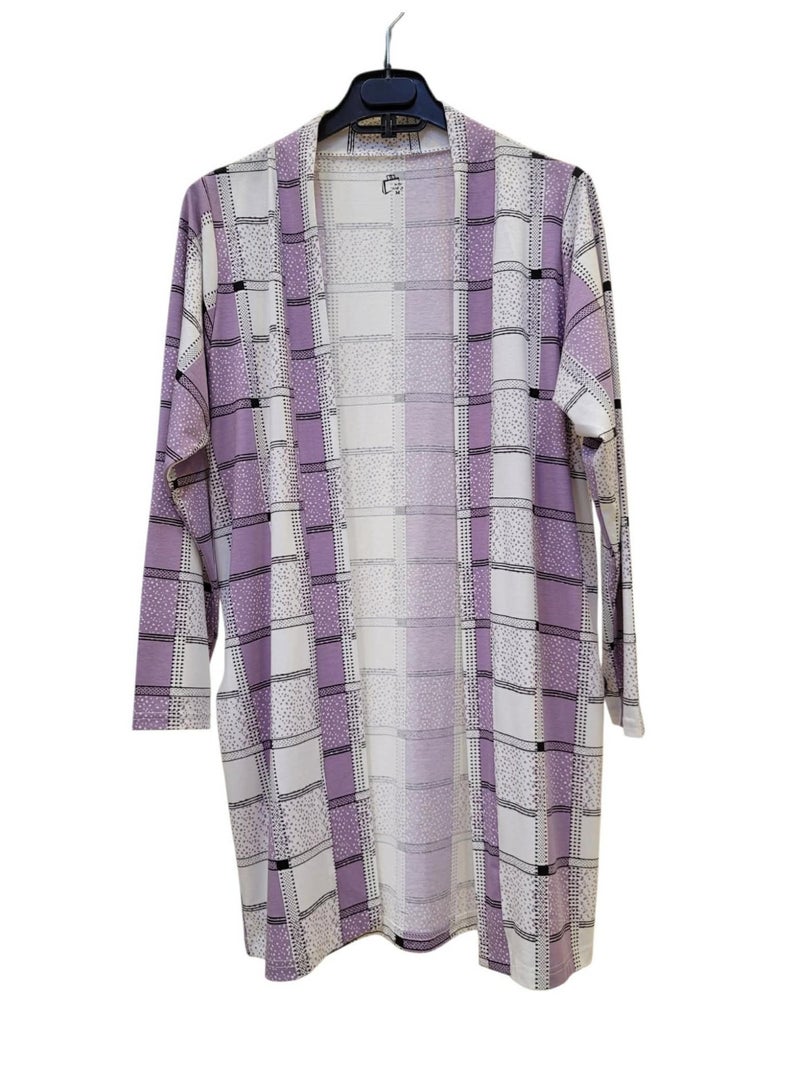 cotton women printed nightwear robee - Image 1