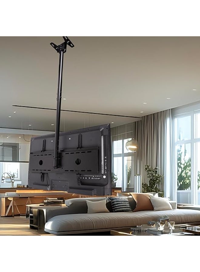 Universal Swivel Tilt TV Ceiling Mount – Fits 32-75" TVs, Supports up to 165 lbs - Image 4