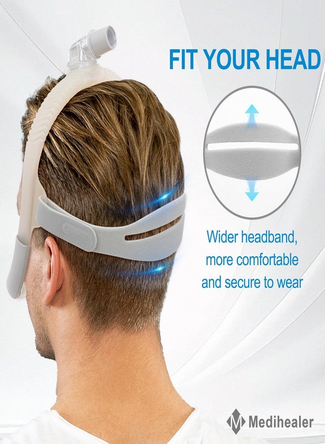 Medihealer 3 Pack N30i/P30i Headgear Compatible with AirFit N30i, Adjustable CPAP Headgear Strap for AirFit N30i/P30i Nasal Mask, Headgear Only,Great Value Supplies by Medihealer - Image 3