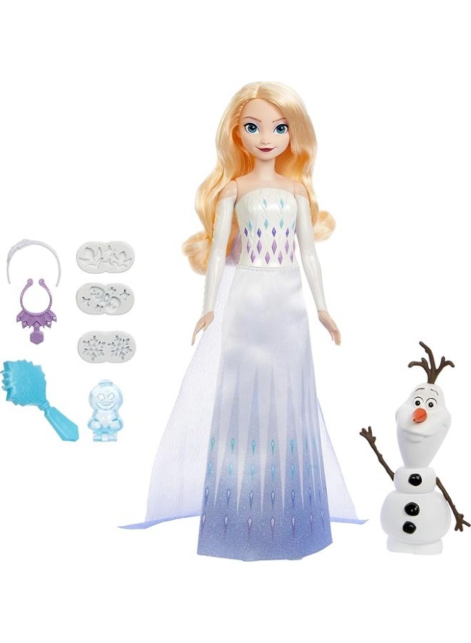 Disney Frozen Fashion Dolls - Elsa & Olaf Snow Dough HYH10 - Image 3