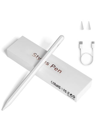 Stylus Pen for Touchscreen Devices – Universal Fine Tip Magnetic Absorption Compatible with iPhone, iPad, Samsung, Android Tablets – White - pzsku/ZF7B34AC2DD3CAE9D9436Z/45/1747828958/94c190d0-a801-45a5-b3d0-7c81adeb3624