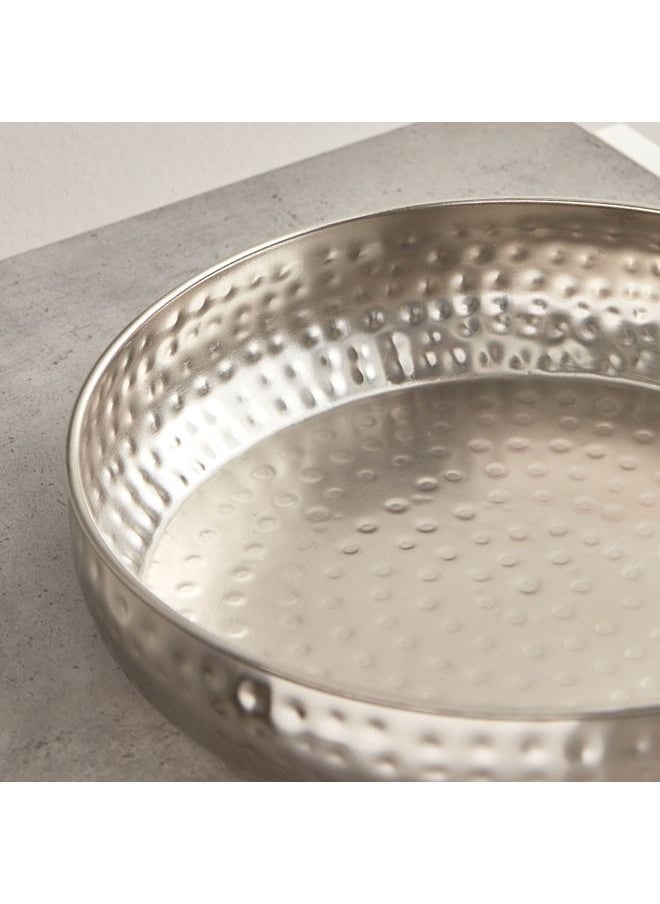Home Box - Avya Metal Hammered Urli 30x7x30 cm - Image 1
