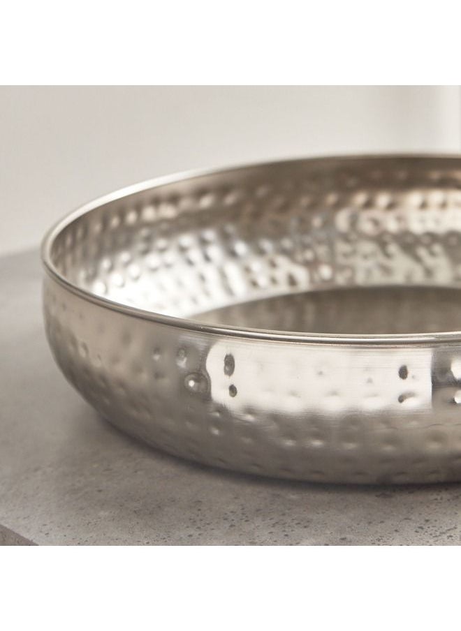 Home Box - Avya Metal Hammered Urli 30x7x30 cm - Image 1