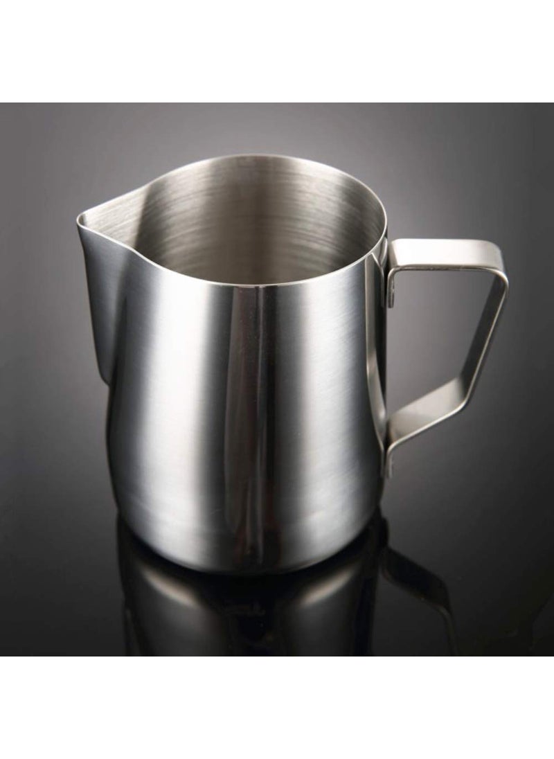 FINALITY finality Stainless Steel Milk Frothing Pitcher for Coffee Latte Maker Cappuccino Coffee Jug Small 300ml  - Image 3