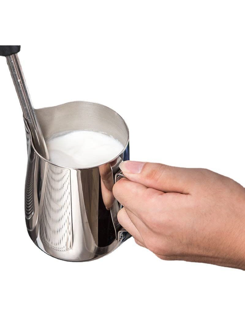 FINALITY finality Stainless Steel Milk Frothing Pitcher for Coffee Latte Maker Cappuccino Coffee Jug Small 300ml  - Image 2
