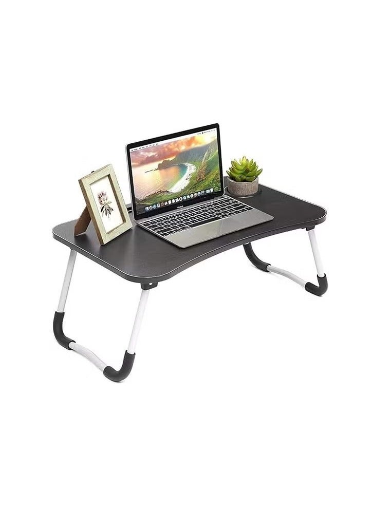 Generic Foldable Laptop Table With Cup Holder Combination Material  - Image 3