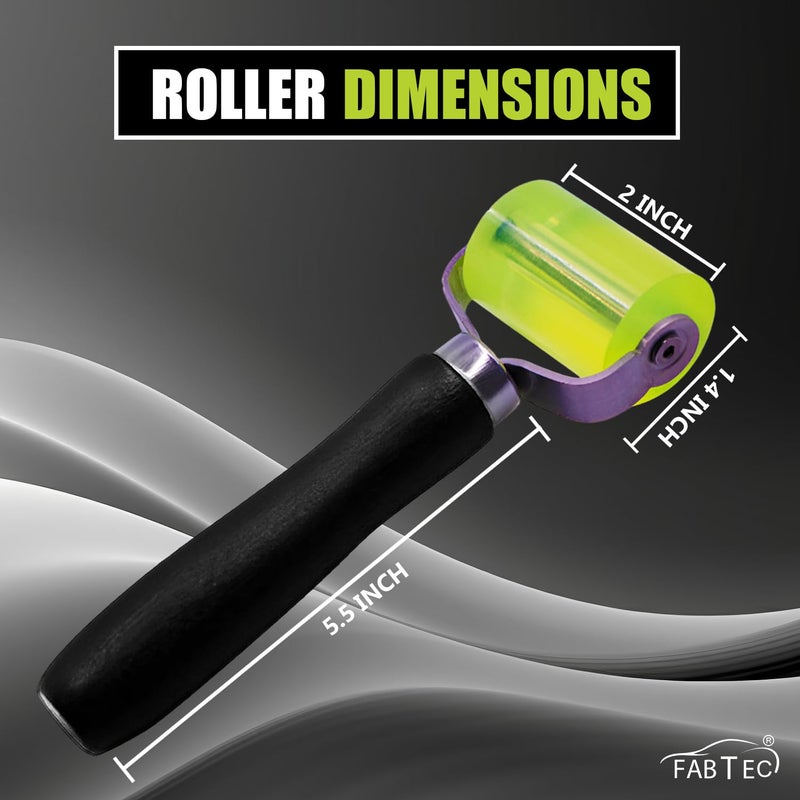 FABTEC رولر مطاطي عازل للصوت من FABTEC - 1.4"x2" لتقليل الضوضاء، تخفيف الاهتزاز وعزل الحرارة لمشاريع عزل الصوت وترقية نظام الصوت (مشاريع DIY) - Image 5