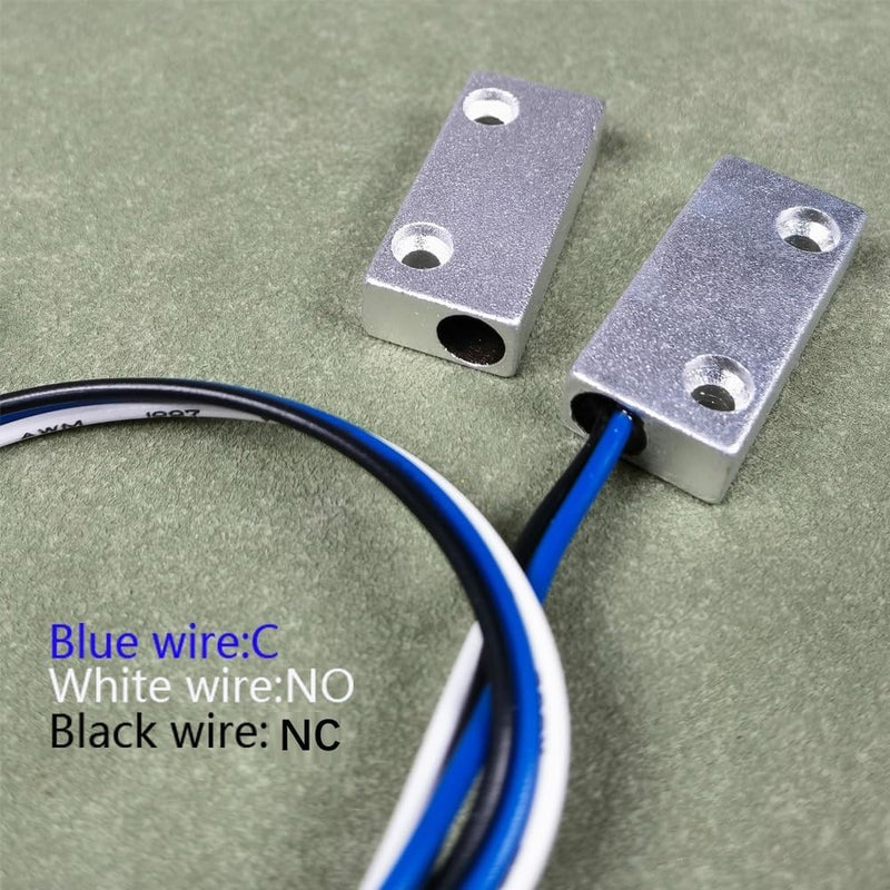 Gebildet Rolling Door Contact Magnetic Reed Switch Alarm with 3 Wires for N.O./N.C. Applications MC-51 - Image 3