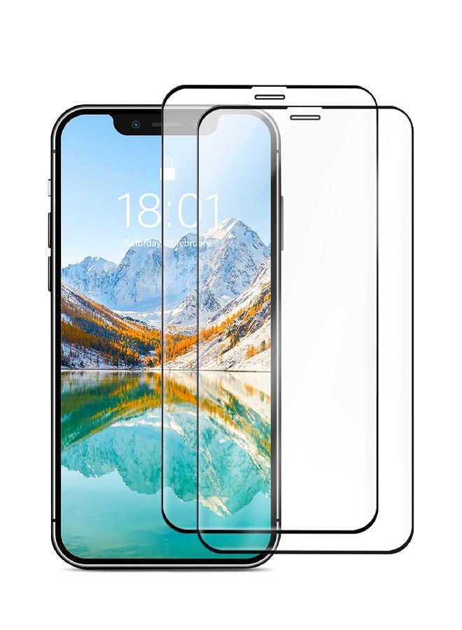 Provenge Pack of 2 واقي شاشة مصمم لهاتف iPhone XR مضاد للخدش ومضاد لبصمات الأصابع يمنح الزجاج المقسى صلابة 9H فائق الوضوح ويوفر حماية خالية من الفقاعات تعمل باللمس سريع الاستجابة - Image 1