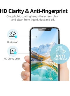 PROVENGE Provenge Pack Of 2 Screen Protector Designed For iPhone XR Anti Scratch Anti Fingerprint Gives 9H Hardness Tempered Glass Ultra Clear Provide Responsive Touch Bubble Free Protector  - Image 2