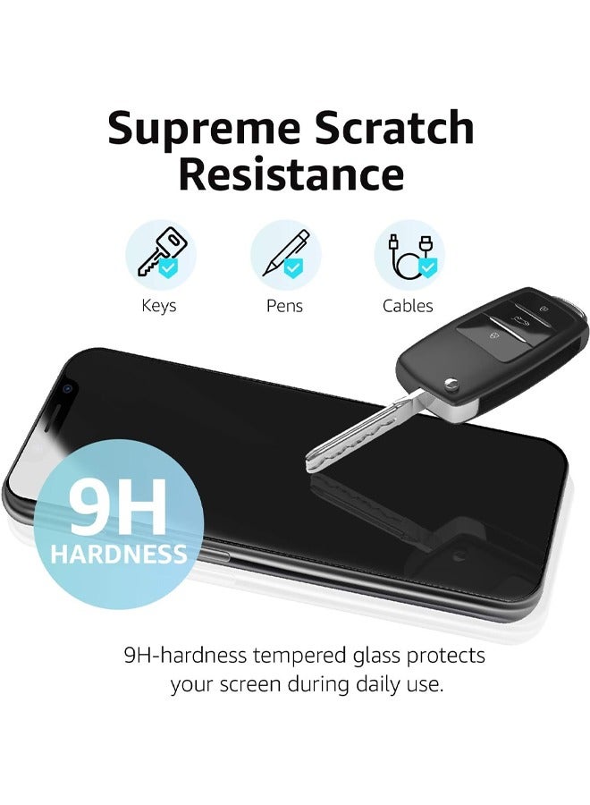 Provenge Pack of 2 واقي شاشة مصمم لهاتف iPhone XR مضاد للخدش ومضاد لبصمات الأصابع يمنح الزجاج المقسى صلابة 9H فائق الوضوح ويوفر حماية خالية من الفقاعات تعمل باللمس سريع الاستجابة - Image 4