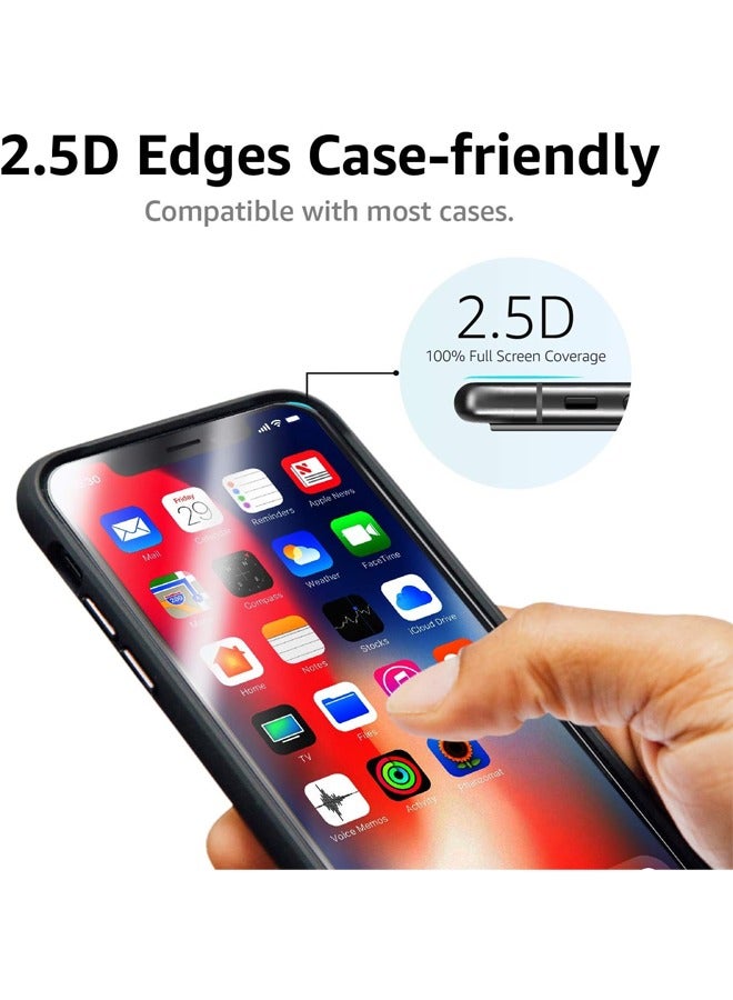 Provenge Pack of 2 واقي شاشة مصمم لهاتف iPhone XR مضاد للخدش ومضاد لبصمات الأصابع يمنح الزجاج المقسى صلابة 9H فائق الوضوح ويوفر حماية خالية من الفقاعات تعمل باللمس سريع الاستجابة - Image 5