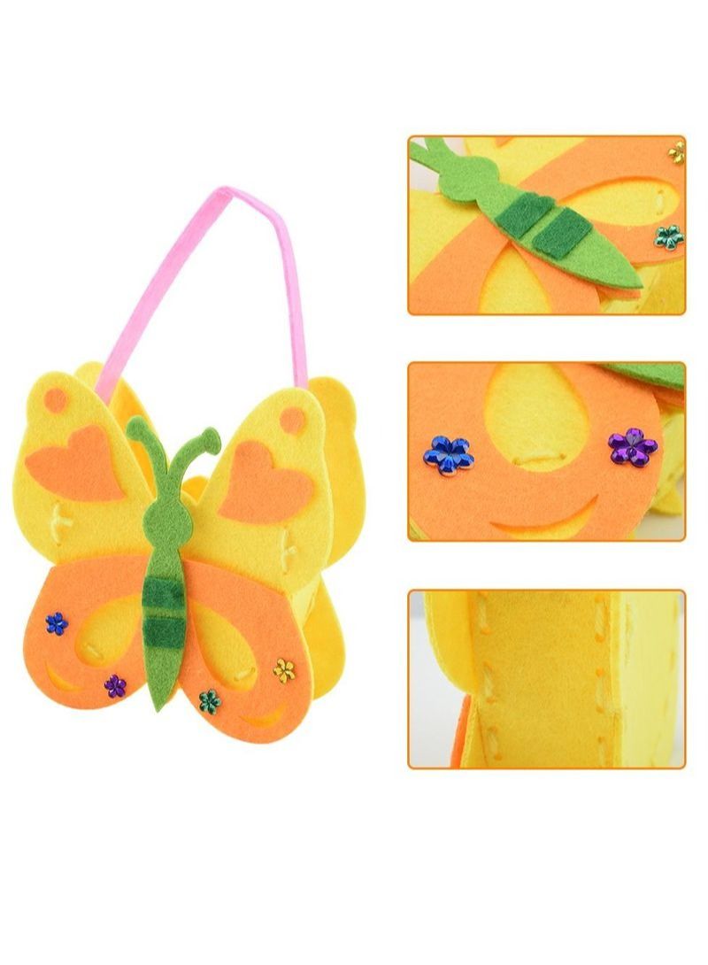 NIBEMINENT Non-Woven Diy Handmade Bag Three-Dimensional Paste Production - Image 4